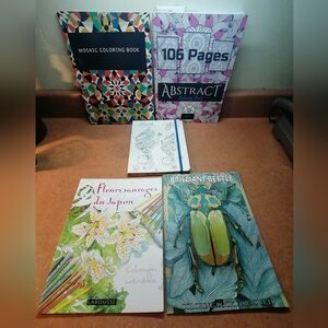 5 adult coloring books